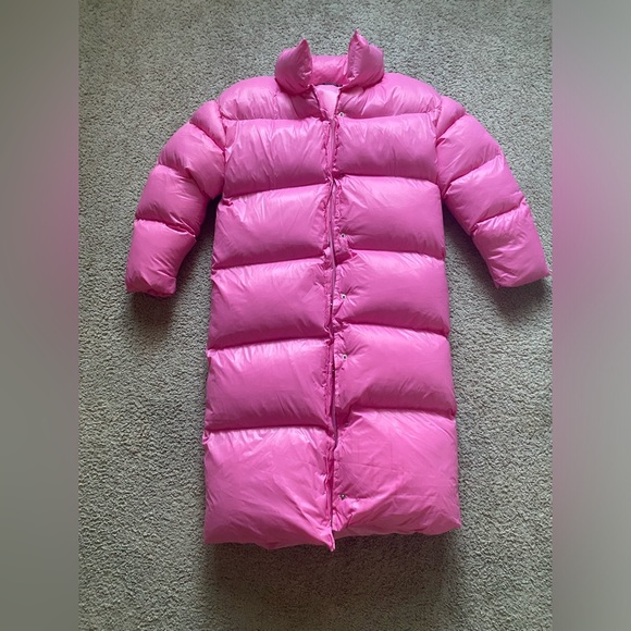 Pink long coat - Picture 3 of 3